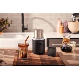 Kitchenaid 5KBGR111BM Molinillo de Café Inalámbrico con Batería Go, Negro Mate