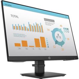 HP P24 G4 Monitor Profesional Full HD 23.8" (60.5cm) IPS 1920x1080, ideal para productividad empresarial con conectividad avanzada