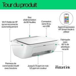 HP Multifuncion Inkjet DeskJet 2810e (Opcion HP+ solo consumible original, cuenta HP, conexion)