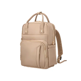 Antartik Mochila Nova Compartimentos Nailon Repelente Agua Beige 410x180x320 mm