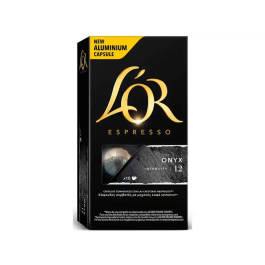 L'Or Onyx Intensidad 12 Caja 10 Cápsulas Compatible Nespresso Café Intenso con Notas de Cacao y Especias Precio: 8.899. SKU: B1423EHC2H