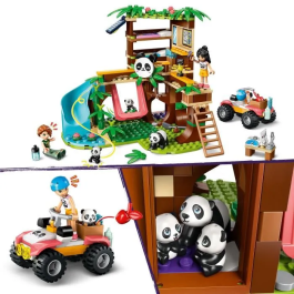 Lego Friends Santuario de Pandas 42648 Set de Construcción para Niñas de 7 Años