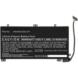 CoreParts Batería para Huawei MateBook 13 (i7, 2020) 34.20Wh 11.4V 3000mAh Li-Polymer Negra WRT-W19 WRT-W29 HN-W19L Precio: 52.5000003. SKU: B15J3T4M49
