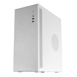 Tacens ORUMX500 Caja Minitorre Ultra Compacta SFX con Fuente 500W, Ventilador 80mm, Micro-ATX/Mini-ITX, 4 Bahías HDD/SSD, Blanco