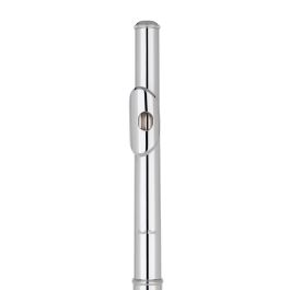Pearlflute B665Re-Hc Flauta Travesera Quantz Brezza, Cabeza Plata Maciza, Platos Abiertos, Pata de Do, Estuche