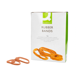 Q-connect Bandas elásticas número 12,5 1000 gr 125 x 9 mm