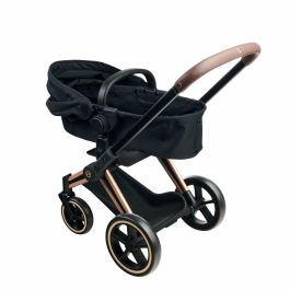 COROLLE COR4063013141876 Cochecito Cybex 3 en 1 Negro para muñecas bebé de 36 y 42 cm - a partir de 3 años