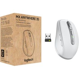 Logitech MX Anywhere 3S for Business Ratón Inalámbrico Compacto, Bluetooth, USB-C, Pale Grey EMEA28-935 Precio: 109.69000053. SKU: B18TWB2YNC