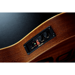 LAG Tiki Uku Tenor Electro Acustic Ukelele Tenor Abeto Macizo Natural Satinado Aquila