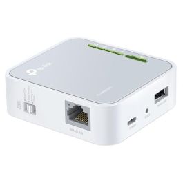 TP-Link TL-WR902AC Router de Viaje Wi-Fi AC750 Doble Banda 2.4/5GHz Portátil con USB 2.0 para Carga y Compartir Archivos