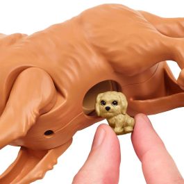 Barbie Hck75 Muñeca Rubia Perritos Recién Nacidos: Set Cuidado Mágico con Parto y 3 Cachorros Sorpresa que Revelan Marca de Nacimiento