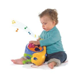 Arrastre caracol encajable con musica 26cm. Arrastre caracol encajable con musica 26cm.