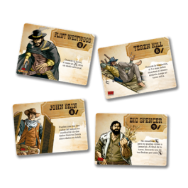 dV Giochi Bang! Explosión de dados EEDVBD04 Juego de Mesa con 2 Expansiones y 4 Personajes Nuevos Juego de Dados para 3-8 Jugadores 8+ Años