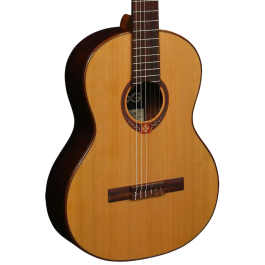 LAG Guitarra Clásica Occitania 118 - Tapa Cedro Rojo Macizo, Acabado Brillante Natural Precio: 439.584288. SKU: B157P6DJR8