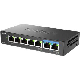 D-Link Switch DMS-107 7 Puertos Gigabit Ethernet No Administrado, Negro