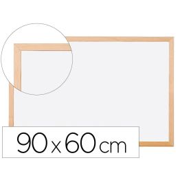 Pizarra Blanca Q-Connect Melamina Marco De Madera 90x60 cm Precio: 15.59000058. SKU: B16E7YL5YN