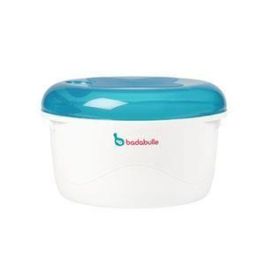 BADABULLE Esterilizador de microondas azul / gris