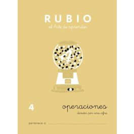 Cuaderno Rubio A5 Operaciones Y Problemas Nº 4 - Divisiones Por Una Cifra (+8 Años) (Set de 10) Precio: 12.89000024. SKU: B1JQB98A5L