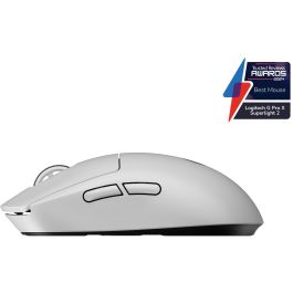 Logitech G LOG1696287576700 Ratón Gaming Inalámbrico PRO X SUPERLIGHT 2, Blanco