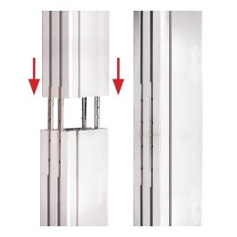 B-Tech Vertical Column, 180 cm, Black B-Tech Vertical Column, 180 cm, Black