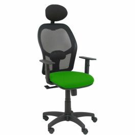 PIQUERAS Y CRESPO Silla Alocen malla negra asiento bali verde brazos regulables cabecero fijo Precio: 204.49999944. SKU: S5703928