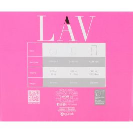 Lav Set 6 Vasos Vidrio 365cc Colección Lune (8 Cajas)