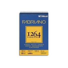 Bloc De Dibujo Fabriano 1264 Esbozo Con Espiral Grano Natural A4 90G 120H Precio: 7.69000024. SKU: B1GJAV4YNS