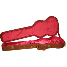 Gator GW Deluxe Estuche para Guitarra Eléctrica Sg Marrón