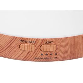 Acorde Humidificador Base Acabado Madera con LED 500ml 16 x 11.5 x 16 cm (Set de 6)