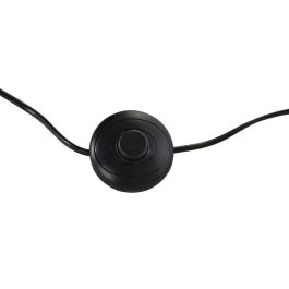 DKD Home Decor Lámpara de Pie Loft Marrón y Negro Mango y Metal 85 x 25 x 140 cm