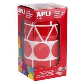 Apli Gomets Figuras Surtidas Rollo Rojo XL con Adhesivo Permanente para Niños Precio: 3.50000002. SKU: B1H6DKF52F