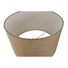 DKD Home Decor Lámpara Sobremesa Bronce y Beige 40x54x40 cm Aluminio