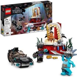 LEGO Marvel 76213 The Throne Salle of King Namor, juguete submarino, figuras de pantera negra Precio: 45.50000026. SKU: B15M4WZZNZ