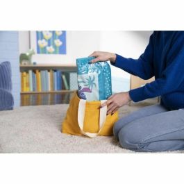 DISNEY BABY BRI0074451174443 Colchoneta de Agua Bebé Stitch Sensorial Educativa Hinchable Plegable Fácil Limpieza +0m