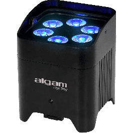 ALGAMLIGHT EVENT PAR 612 HEX IP Foco Profesional LED 6x12W RGBWA+UV, IP65 con Batería y W-DMX para Eventos Interiores/Exteriores Precio: 256.49999991. SKU: B1KDNGDDR7