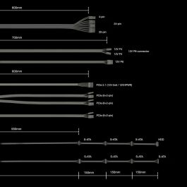 Be Quiet! Power Zone 2 850W 80 PLUS Platinum ATX 3.1 Fuente de Alimentación para PC Modular