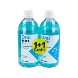 Kin OralKIN Zero Enjuague Bucal sin Alcohol, con Hexetidina y Flúor, Pack 2x 500ml para una Higiene Bucal Diaria Superior Precio: 8.79000023. SKU: S0596353