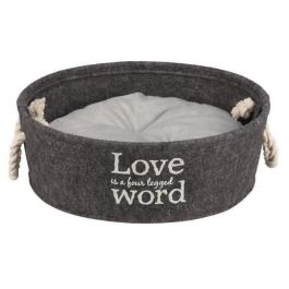 TRIXIE Cama Lian - Ø37cm - Gris - Para perros Precio: 24.50000014. SKU: B1A2C8J958