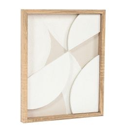 DKD Home Decor Cuadro Scandi Moderno con LED Blanco Natural 50x40 cm (Set de 2 Unidades)