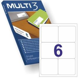 Multi-3 Etiquetas Adhesivas 99,1x93,1 mm Inkjet-Láser C-Romos 6 X 100H Blanco Precio: 6.69000046. SKU: S8413460