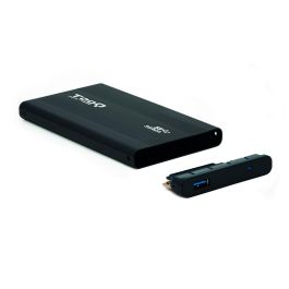 TooQ TQE-2524B Caja Externa para Disco Duro 2.5" USB 3.1 Gen 1 (5 Gbps) 4TB SATA III UASP Aluminio Negro TooQ TQE-2524B Caja Externa para Disco Duro 2.5" USB 3.1 Gen 1 (5 Gbps) 4TB SATA III UASP Aluminio Negro