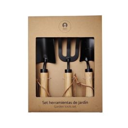 Utensilios Terraza Y Jardin DKD Home Decor Marron Negro 10 x 35 x 10 cm Set de 3 Utensilios Terraza Y Jardin DKD Home Decor Marron Negro 10 x 35 x 10 cm Set de 3