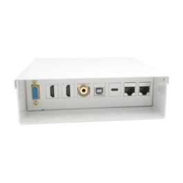 AISENS - CAJA DE CONEXIONES VGA+JACK3.5+2XHDMI+1XUSB-C+1XUSB-B+2XRJ45 CAT.6A STP, BLANCO Precio: 22.94999982. SKU: B13KHNXZCA