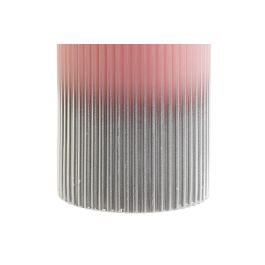 DKD Home Decor Vela de Cera Bicolor Difuminado 7x7x10 cm - Pack 12 Unidades Surtidas, 329 gr/unidad