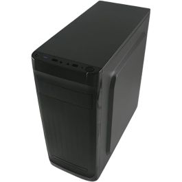 LC-Power 7034B Midi Tower PC - Caja ATX micro ATX Mini-ATX negra para ordenador con USB 3.0
