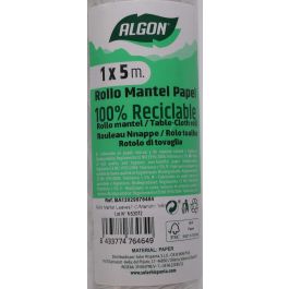 Algon Rollo Mantel Leaves1 con Mandril 1 m x 5 m (16 Unidades)