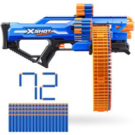 Zuru ZUR1714432311023 XSHOT Insanity Mad Mega Barrel - Blaster Giratorio con Cañón de 72 Dardos y Alcance de 27 Metros Precio: 48.50000045. SKU: B1EB47X3D3