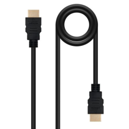 Nanocable 10.15.0305 Cable HDMI V1.3b Macho-Macho Full HD 1080P 5 Metros Negro Conectores Oro 24K Blindado Cobre OFC Nanocable 10.15.0305 Cable HDMI V1.3b Macho-Macho Full HD 1080P 5 Metros Negro Conectores Oro 24K Blindado Cobre OFC