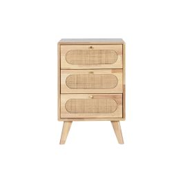 DKD Home Decor Cajonera Scandi Natural 3 Cajones 30 x 63 x 40 cm