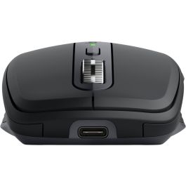 Logitech 910-006929 Ratón Inalámbrico Bluetooth MX Anywhere 3S - 8000 DPI, Darkfield, Clics Discretos, Recargable, Grafito